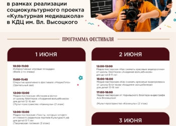 Креативный фестиваль «МедиаЛето»