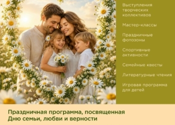 День семьи, любви и верности в Талнахе