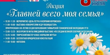День семьи, любви и верности в Дудинке